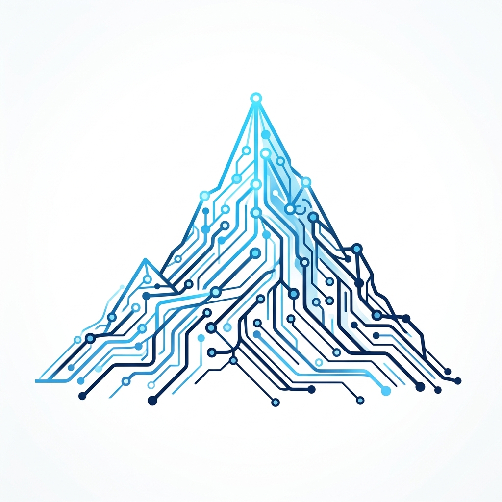 Abstract representation of cloud and data engineering
